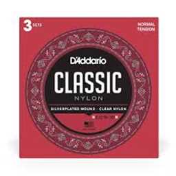 DADDARIO EJ27N Nylon String Set  Silver / Clear Normal