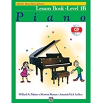 Alfred's Basic Piano Library Lesson Book 1B w/CD