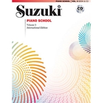 Suzuki Piano School New International Edition Piano Book and CD Volume 3