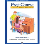 Alfred's Basic Piano Prep Course Theory Book E