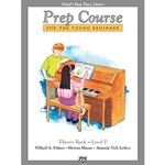 Alfred's Basic Piano Library Prep Course Theory Book F