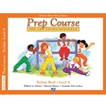 Alfred's Basic Piano Library Prep Course Technic Book A