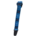 Henry Heller HSUB269 Nylon Series - Artist Sublimation Tie Dye  Guitar Strap