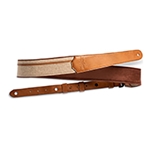 TAYLOR 420325 Vegan Leather Guitar Strap w/ Embossed Logo