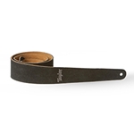 TAYLOR TS25006 Taylor Strap Black Embroidered Suede 2.5in