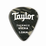TAYLOR 80716 Taylor Premium Darktone 351 Thermex Ultra Picks Black Onyx 1.00mm 6-Pack