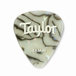 TAYLOR 80734 Taylor Celluloid 351 Picks Abalone 0.46mm 12-Pack