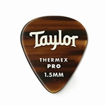TAYLOR 80759 Taylor Premium Darktone 351 Thermex Pro Picks Tortoise Shell 1.50mm 6-Pack