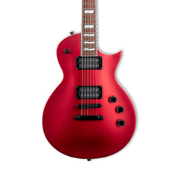 LEC256CARS LTD Ec-256 Candy Apple Red Satin Electric Guitar