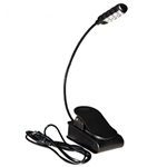 On Stage LED2214 LED Sheet Music Light USB Rechargeable Single lamp 4 bulbs