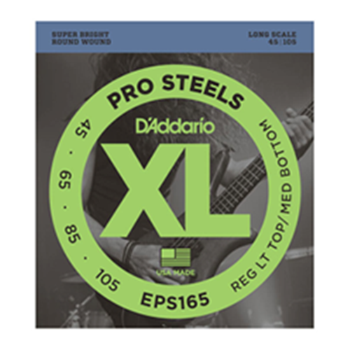 DADDARIO EPS165 Pro Steels 45-105 Long Scale Bass