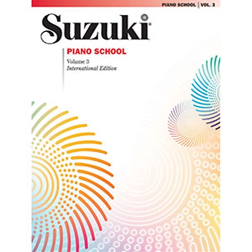 Suzuki Piano School - Piano Part - Volume 3 - Book Only