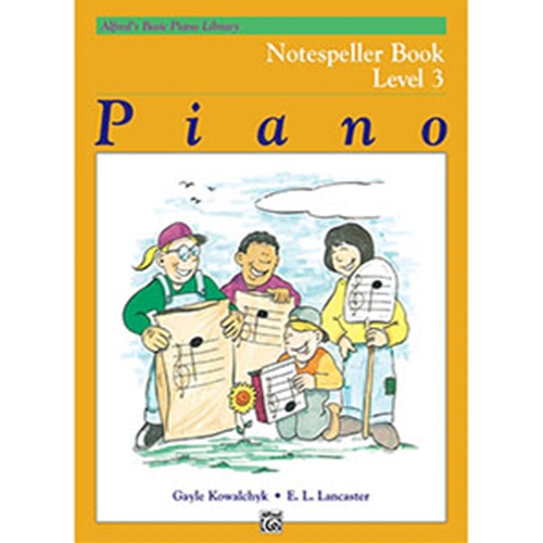 Alfred's Basic Piano Library Notespeller Book 3