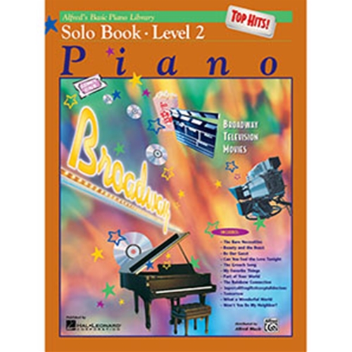 Alfred's Basic Piano Library Top Hits Solo Book 2