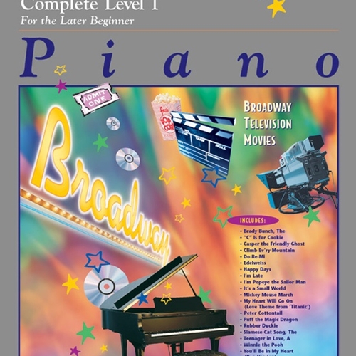 Alfred's Basic Piano Library Top Hits Solo Book Complete 1 (1A/1B)