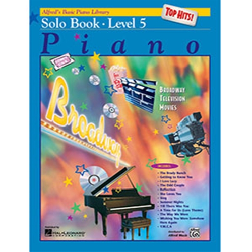 Alfred's Basic Piano Library Top Hits Solo Book 5