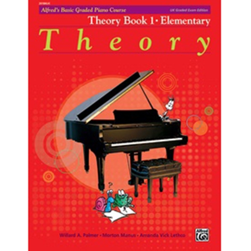 Alfred's Basic Graded Piano Course Theory Book 1