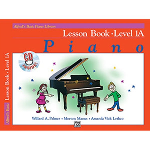 Alfred's Basic Piano Library Lesson Book 1A