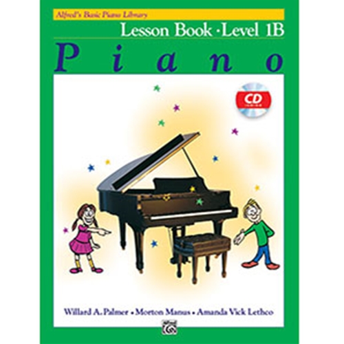 Alfred's Basic Piano Library Lesson Book 1B w/CD