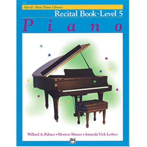 Alfred's Basic Piano Library Recital Book 5