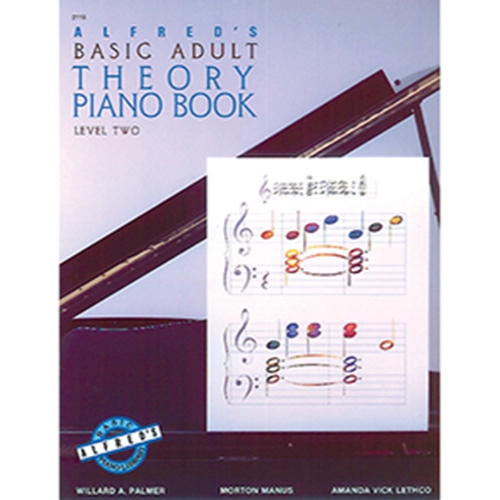 Alfred's Basic Adult Piano Course Theory Book 2