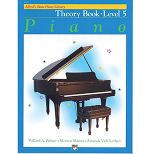 Alfred's Basic Piano Library Theory Book 5