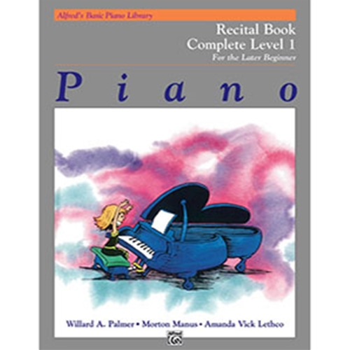 Alfred's Basic Piano Library Recital Book Complete 1 (1A/1B)