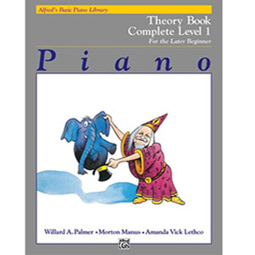 Alfred's Basic Piano Library Complete Theory Book 1 (1A/1B)