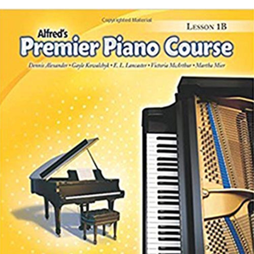 Alfred Premier Piano Course Lesson 1B Book Only