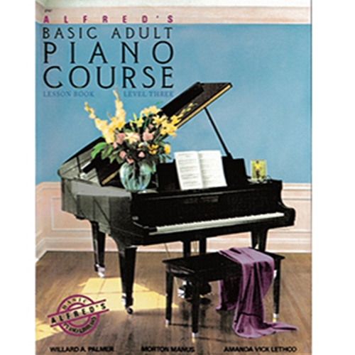 Alfred's Basic Adult Piano Course Lesson Book 3