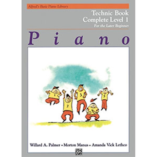 Alfred's Basic Piano Library Technic Complete Book 1