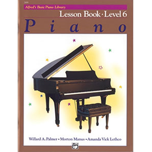 Alfred's Basic Piano Library Lesson Book 6