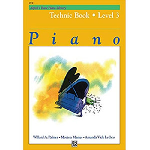 Alfred's Basic Piano Library Technic Book 3