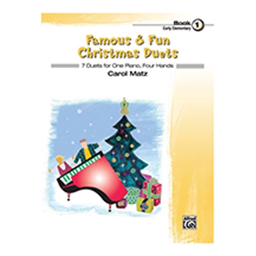 Famous & Fun Christmas Duets, Book 1 [Piano]