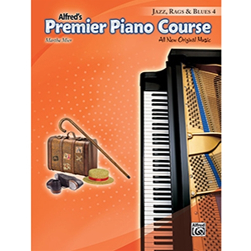 Alfred Premier Piano Course Jazz, Rags & Blues Book 4