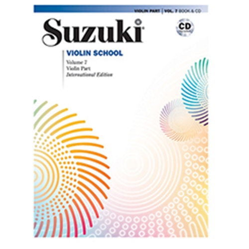 Suzuki Violin School - Violin Part - Volume 7 - Book and CD