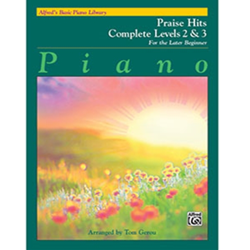 Alfred's Basic Piano Library Praise Hits Complete Book 2 & 3