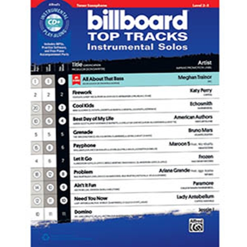 Billboard Top Tracks Instrumental Solos Tenor Sax