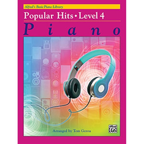 Alfred's Basic Piano Library Popular Hits Book 4