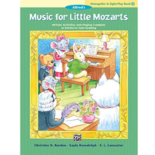 Music for Little Mozarts Notespeller & Sight-Play Book 2