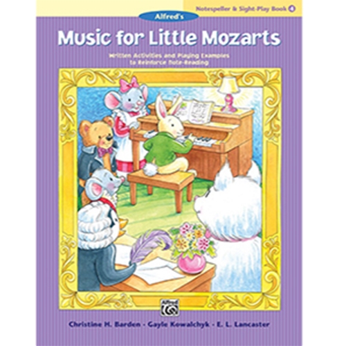 Music for Little Mozarts Notespeller & Sight-Play Book 4