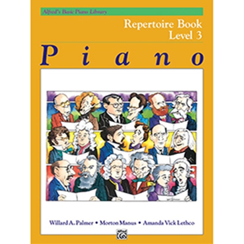 Alfred's Basic Piano Library Repertoire Book 3