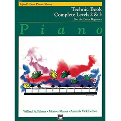 Alfred's Basic Piano Library Technic Book Complete 2 & 3