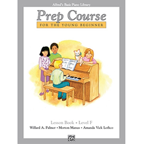 Alfred's Basic Piano Prep Course Lesson Book F