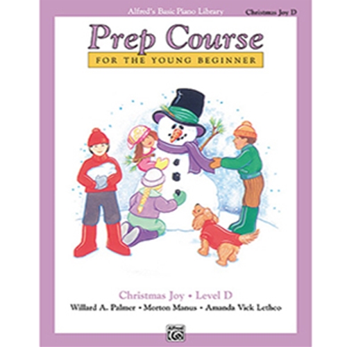 Alfred's Basic Piano Prep Course Christmas Joy! Book D