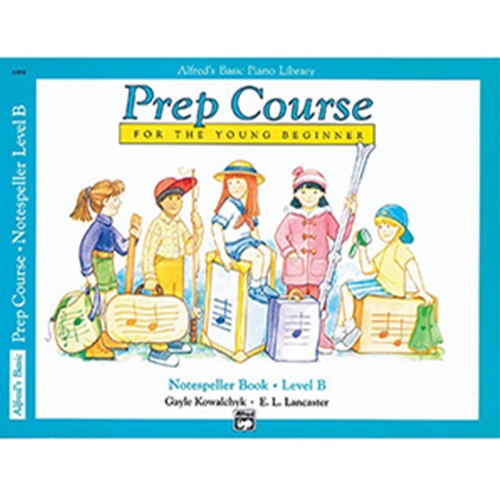 Alfred's Basic Piano Prep Course Notespeller Book B