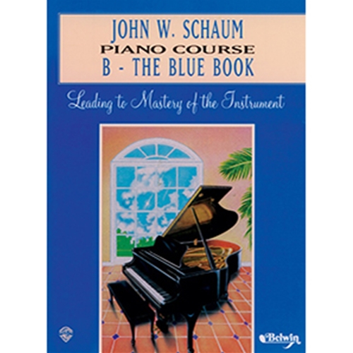 John W. Schaum Piano Course B The Blues Book