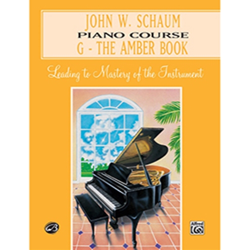 John W. Schaum Piano Course G The Amber Book