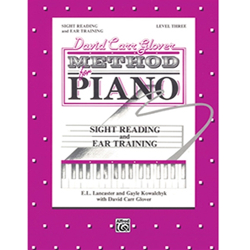 David Carr Glover Method for Piano Sight Reading and Ear Training Level 3