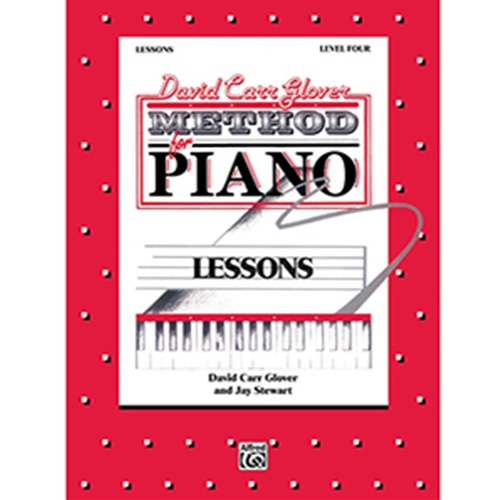 David Carr Glover Method for Piano Lessons Level 4